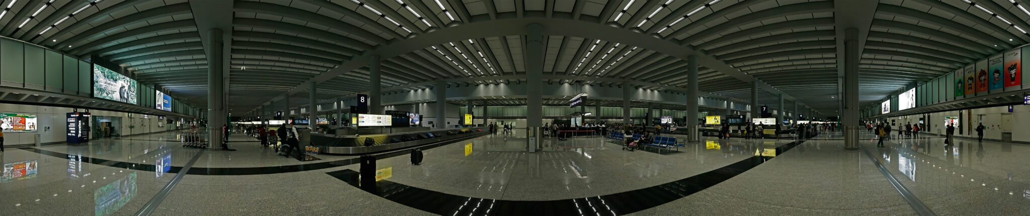 Área de reclamo de equipaje en aeropuerto internacional - derechos pasajero equipaje perdido dañado vuelo
