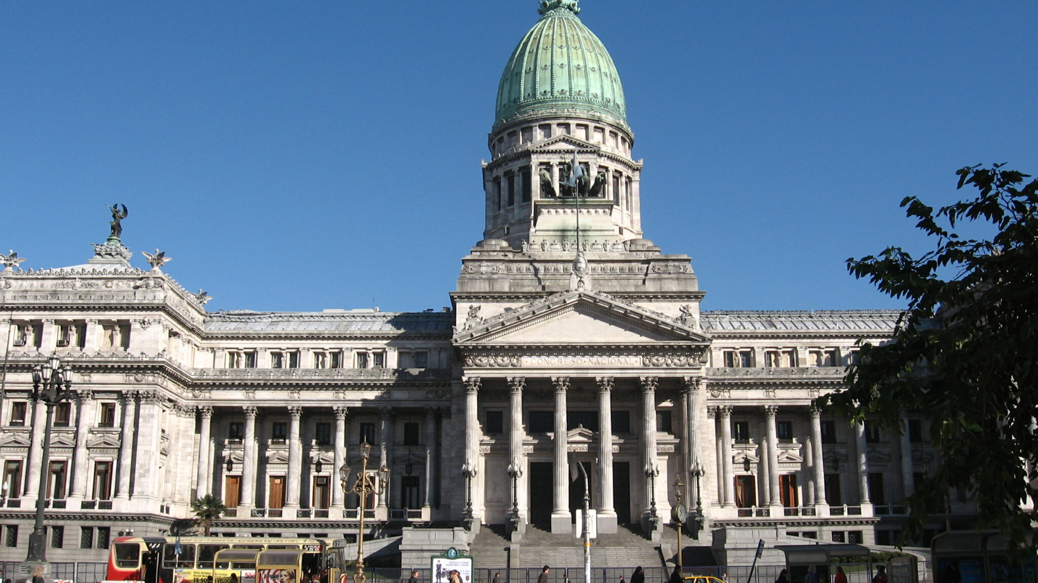 Palacio del Congreso Nacional Argentina - donde el Senado definirá el futuro del subsidio de Zona Fría para Mendoza