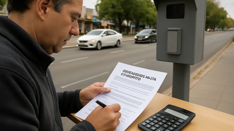 Multa de tránsito en Catamarca: cómo impugnarla y cuándo prescribe (con modelo de descargo)