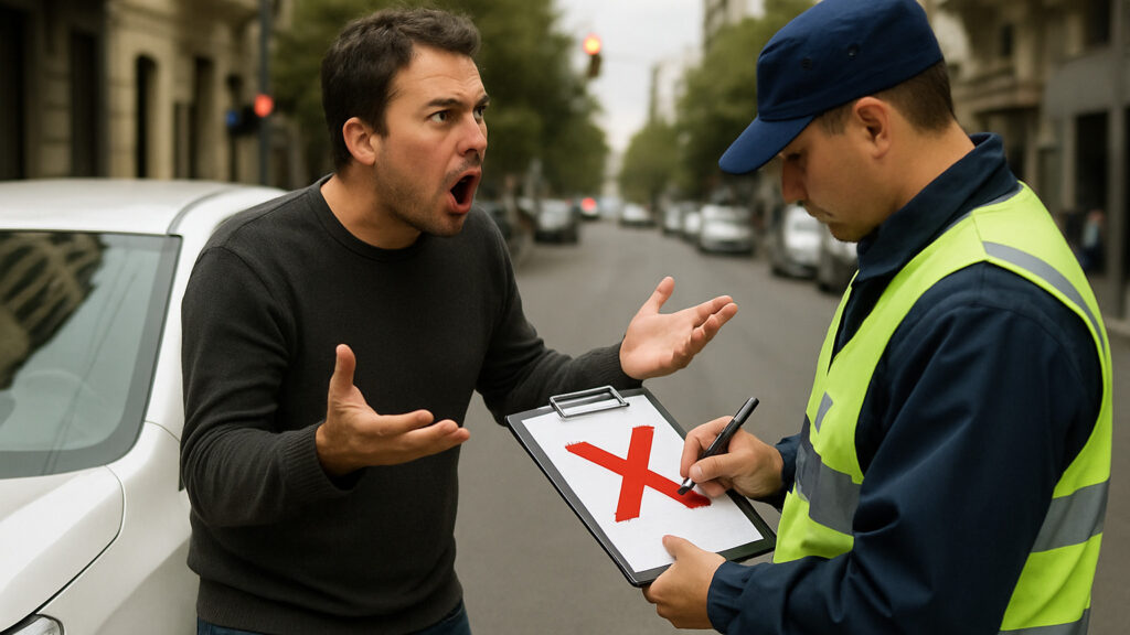 Multa de tránsito en Chubut: cómo impugnarla y cuándo prescribe (con modelo de descargo)
