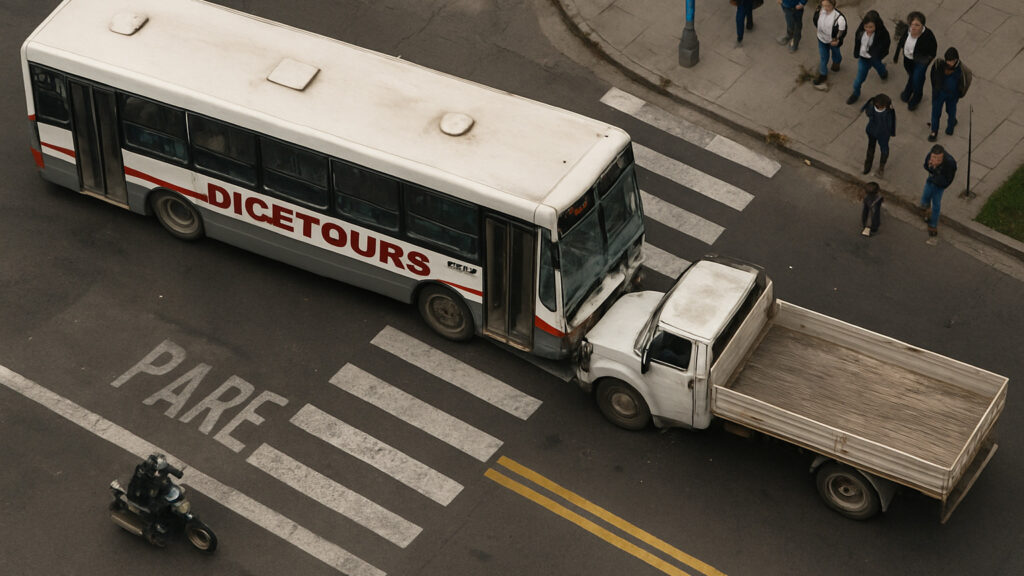 Lo Que «Dice» El Accidente Del Colectivo De Dicetours: Inoperancia De Un Gobierno Que No Controla, Transporte Público Caro, Malo Y Donde A La Gente Viaja Como Rebaño, En Pésimas Condiciones