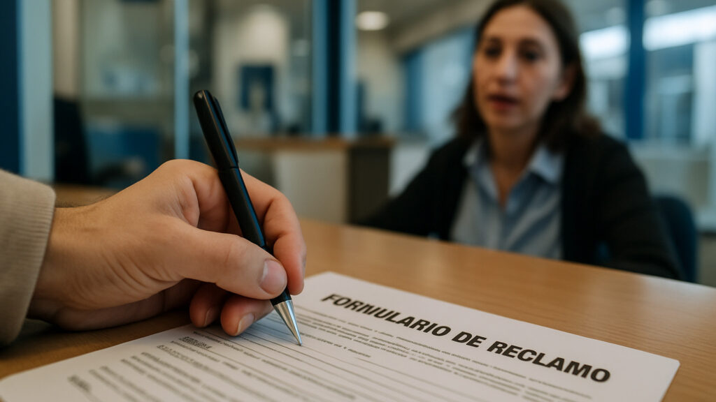 Formulario de Reclamo por Cargos Desconocidos en Tarjetas de Crédito
