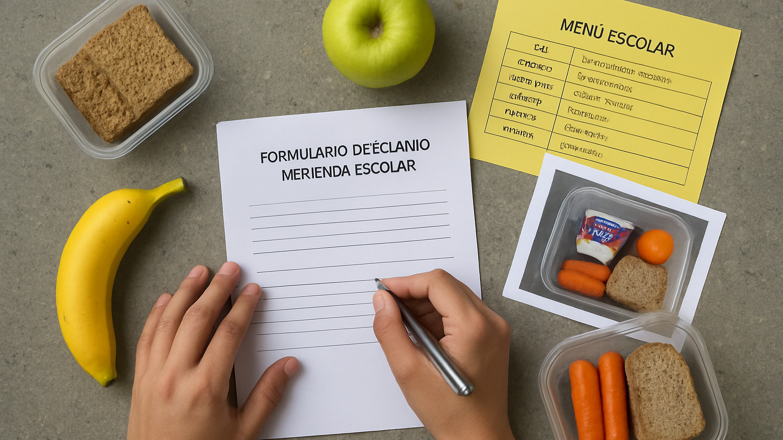 Formulario de Reclamo Merienda Escolar