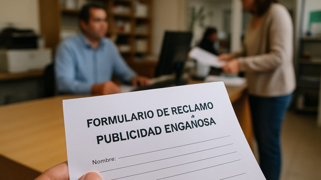 Formulario de Reclamo Publicidad Engañosa