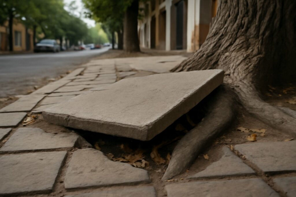 Caída por vereda rota o pozo: cómo reclamarle al municipio