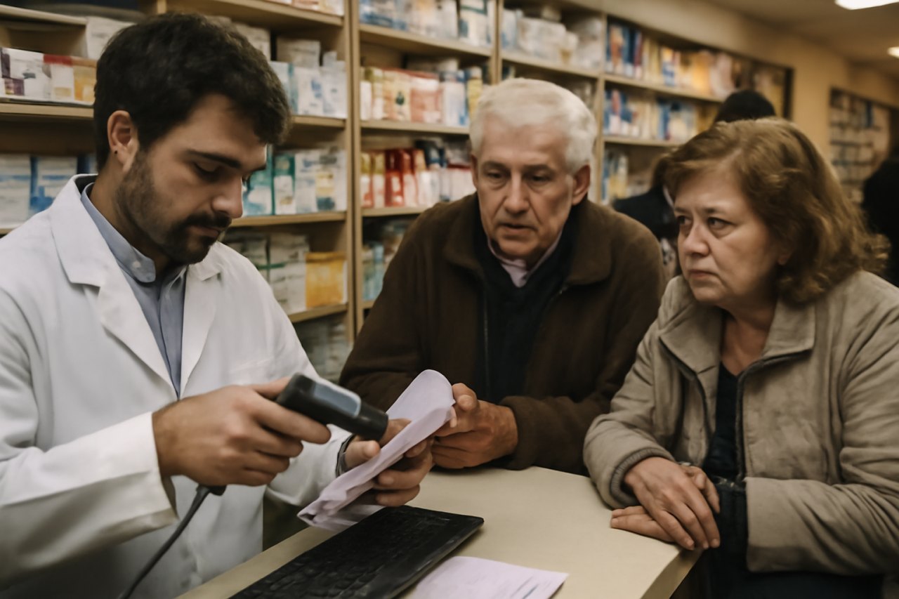 Retiro de remedios PAMI en la farmacia