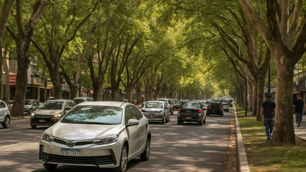 Tránsito en Mendoza