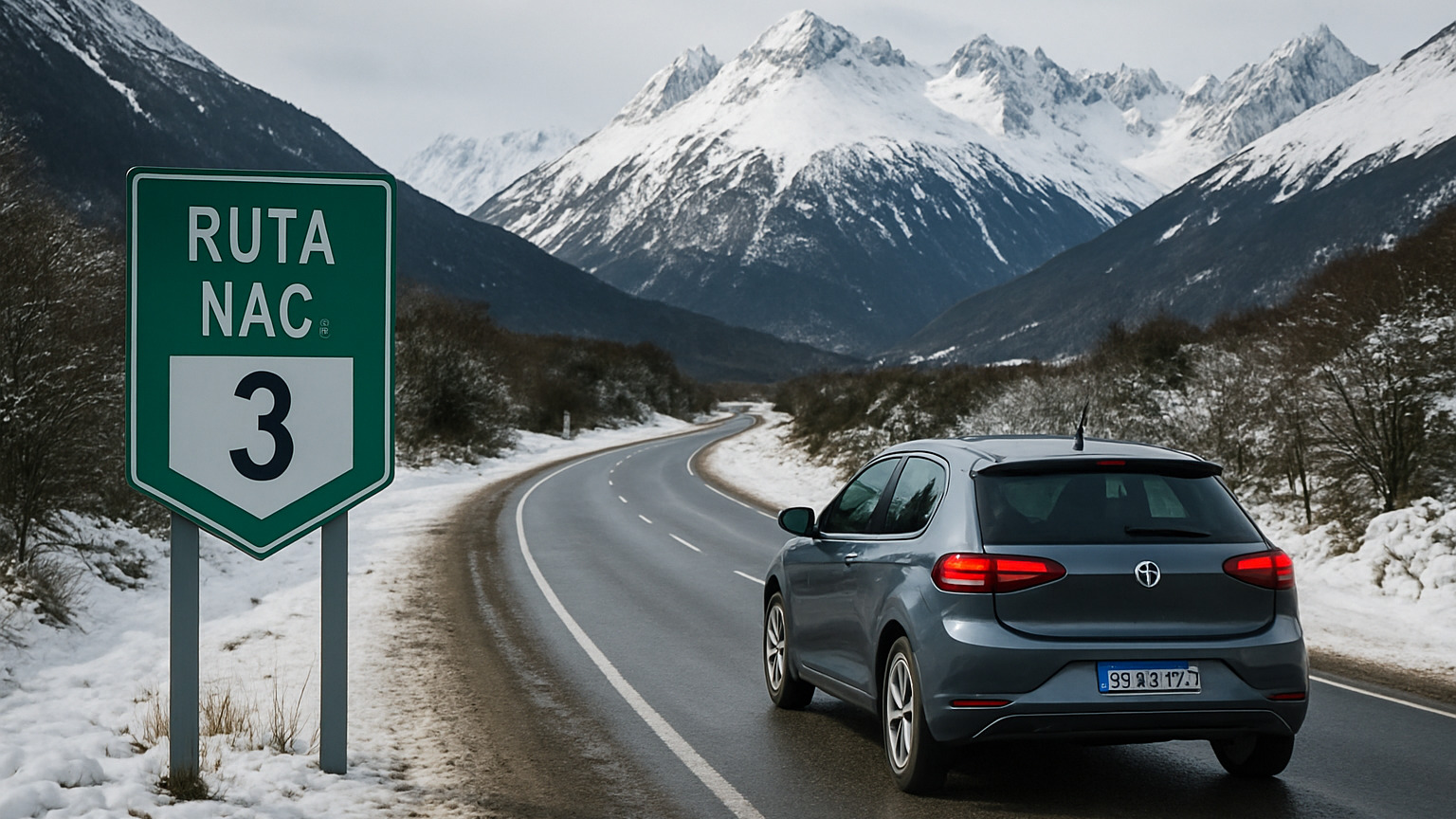 Tránsito en Tierra del Fuego