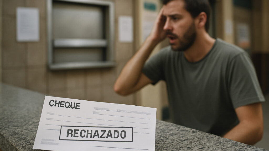 Cheques rechazados subieron 6,6%: lo que pasa cuando tu proveedor no puede pagar