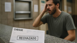 Cheques rechazados subieron 6,6%: lo que pasa cuando tu proveedor no puede pagar
