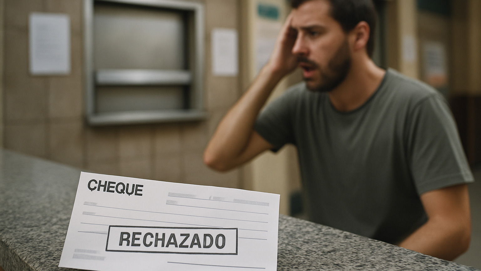 Cheques rechazados subieron 6,6%: lo que pasa cuando tu proveedor no puede pagar
